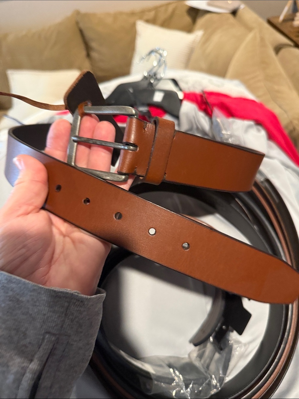 James Campbell Mens Belt NWT